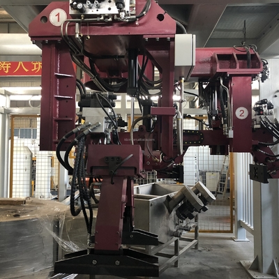 Air Pressure Compressed Metal Die Casting Machine With 1800KG Furnace Capacity