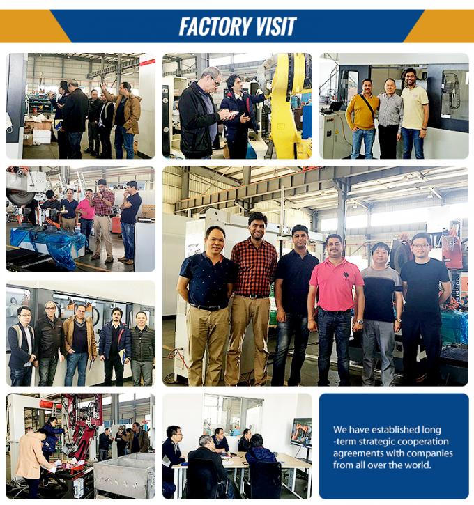 Mãos de porta Automaticamente Máquina de moagem robótica Cnc 380V 11KW 10