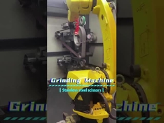 Afiação de tesouras de aço inoxidável