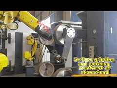 Tratamento da superfície da cabeça de chuveiro por moagem e polimento