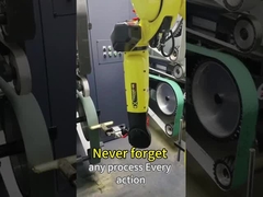 máquina de moedura robótico de 4000mm com as 2 máquinas de moedura e as 4 correias da areia