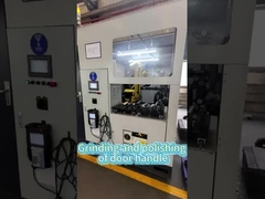 Moagem e polimento da maçaneta da porta