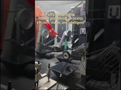 Processo de polimento robótico totalmente automático Eficiente, estável e inteligente#máquina de polimento #grindi