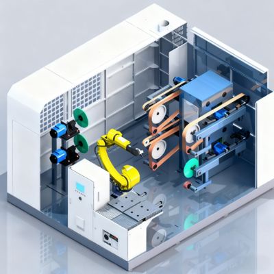 comprar Flexible Robotic Finishing System for Metal Castings Grinding Polishing and Deburring Automation Solution Fabricação em linha