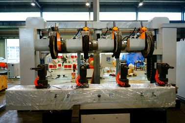 comprar Máquina lustrando segura do CNC, equipamento de lustro industrial para dissipadores de aço inoxidável Fabricação em linha