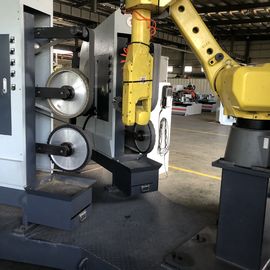comprar Sistema de moedura e de lustro da máquina Deburring do metal robótico da garantia de 1 ano do robô Fabricação em linha