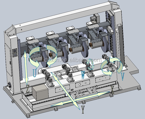 comprar Máquina polonesa do cilindro do controle do PLC da máquina de polonês do metal 17KW para o alumínio Fabricação em linha