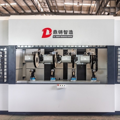 Máquina de polonês automática de quatro estações para a torneira de água de bronze