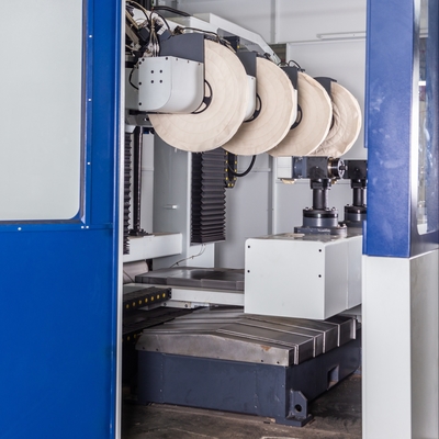 equipamento de lustro de 380V 50HZ com 400mm Mínimo Diâmetro da roda de lustro