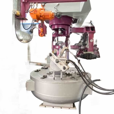 Máquina de fundição a moagem a moagem a pressão de ar com capacidade de forno de 1800 kg