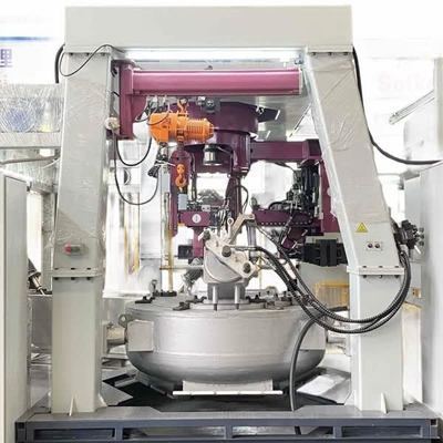 Máquina de fundição a moagem a baixa pressão Utilizada na fundição de latão, tais como produtos sanitários.