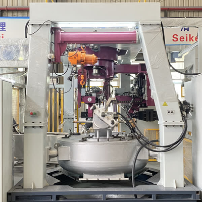 Máquina de fundição a moagem LPDC de baixa pressão de alta eficiência Máquina de fundição de precisão válvula de latão Contador de água