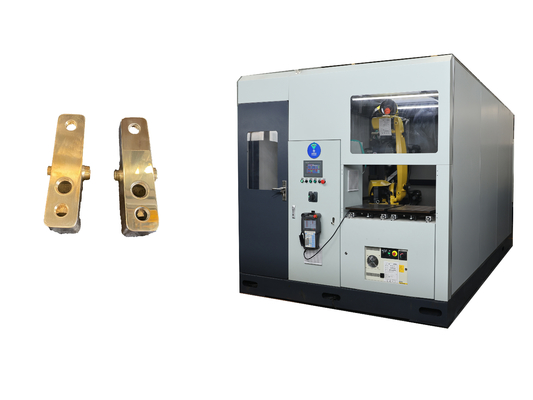Máquina industrial robótica de moagem e polimento Deboragem automática para fundições metálicas Célula de moagem robótica universal