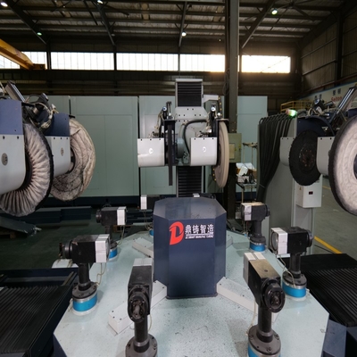 Máquina de polimento CNC para rodas de alumínio com compensação automática de coordenadas e compensação linear de velocidade