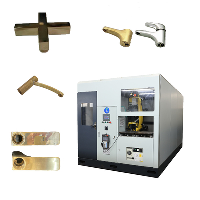 Servo-driven Multi-Wheel Belt Polisher Eficiente Sistema de Moagem Industrial de Metal Económico Motor para precisão da torneira