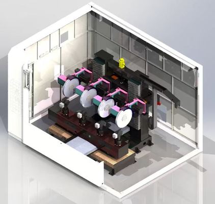 Sistema automático de polimento de alta precisão, utilizado para máquinas de polimento CNC de vários tubos dobrados