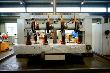 Máquina de polonês eficiente alta do CNC para as peças de bronze/encaixes sanitários