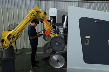 Máquina lustrando de aço inoxidável automática completa para a indústria de automóvel