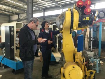 A máquina de lixar da correia do robô é usada principalmente lustrando e lustrando na indústria de hardware