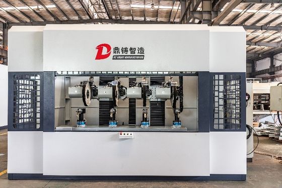 Máquina de polonês do CNC dos machados do universal 6 para os corpos de bronze da torneira