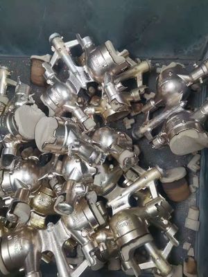 A baixa pressão morre linha completa da máquina de carcaça para a fabricação de bronze do medidor de água