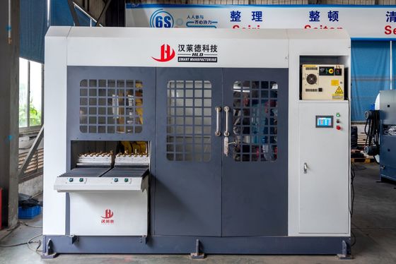 Máquina de moedura abrasiva Reprogrammable 380V da correia para o tratamento de superfície