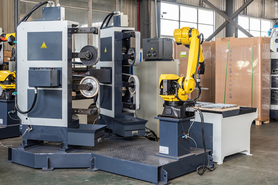 O ISO aprovou China que o sistema automático do robô robótico opera a máquina de polonês industrial