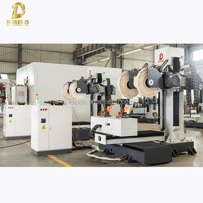 Máquina de polir automática CNC de punho de latão Programa personalizável para 2 ou 4 estações