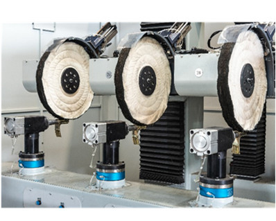 Fabricante de máquinas automáticas para polimento de torneiras de acessórios de banheiro de latão