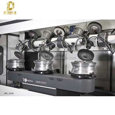 Máquina polonesa do cilindro robótico de aço inoxidável do controle do PLC da máquina de polonês 17KW para o alumínio