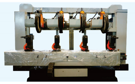 Máquina rotativa automática de borracha de tubos de latão CNC de borbulha industrial sem necessidade de poluição